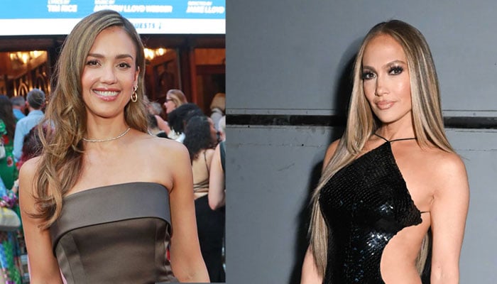 Jessica Alba and Jennifer Lopez lead the chocolate brown bag trend