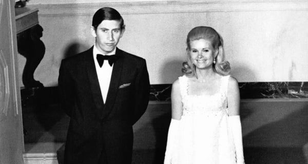 Prince Charles and Tricia Nixon/Keystone-FranceGamma-Rapho