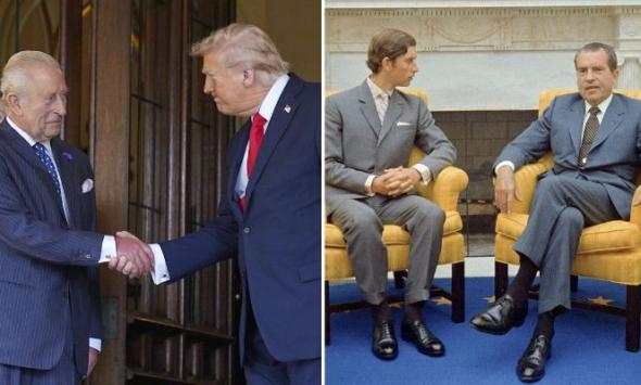 When King Charles overcame obsessive encounter with one US president long before Trump