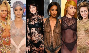 Most scandalous red-carpet dresses worn by celebrities