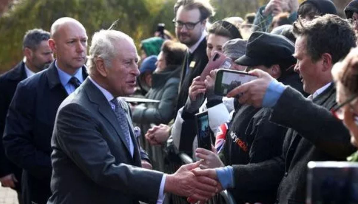 King Charles heckled over Prince Andrew during Cathedral visit