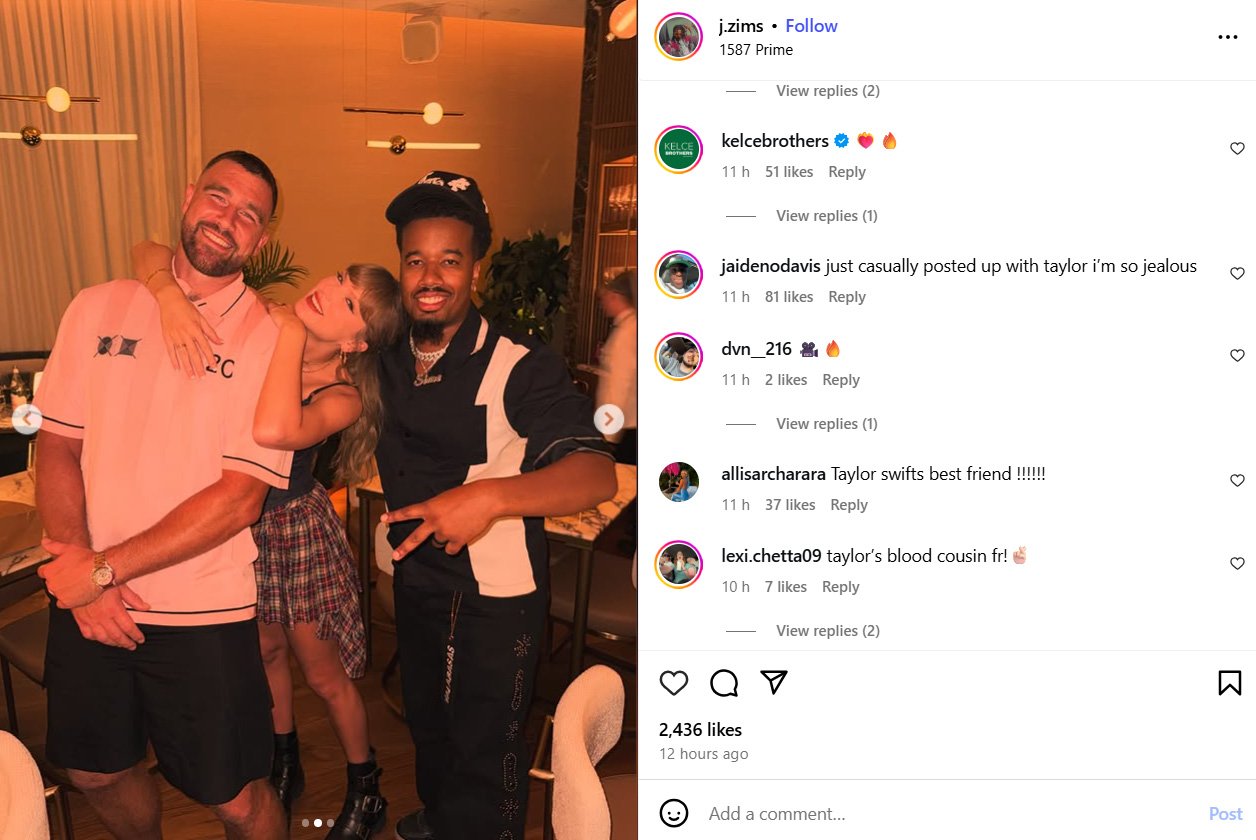 Taylor Swift and Travis Kelce delight fan during cozy dinner