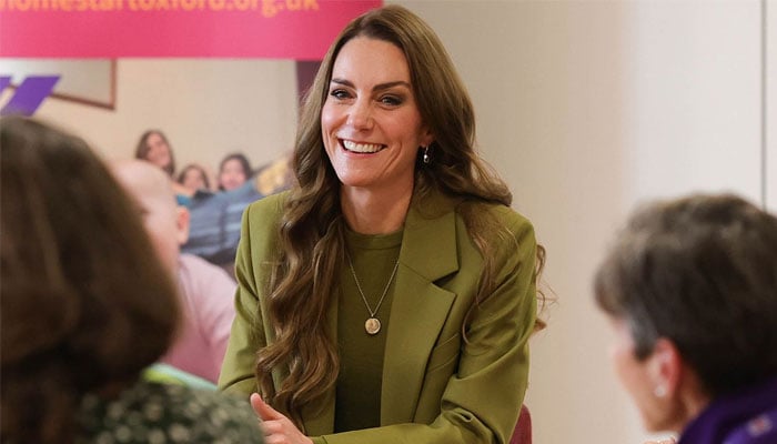 Kate Middleton remodels stunning olive green Victoria Beckham ensemble for meaningful visit