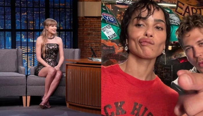 Taylor Swift laughs off Zoë Kravitz’s snake mishap: The chicest bathroom disaster ever