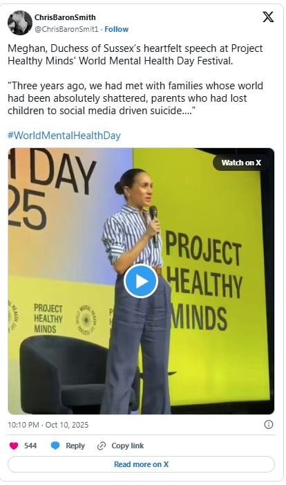 Meghan Markle breaks silence on heartbreaking social media tragedies