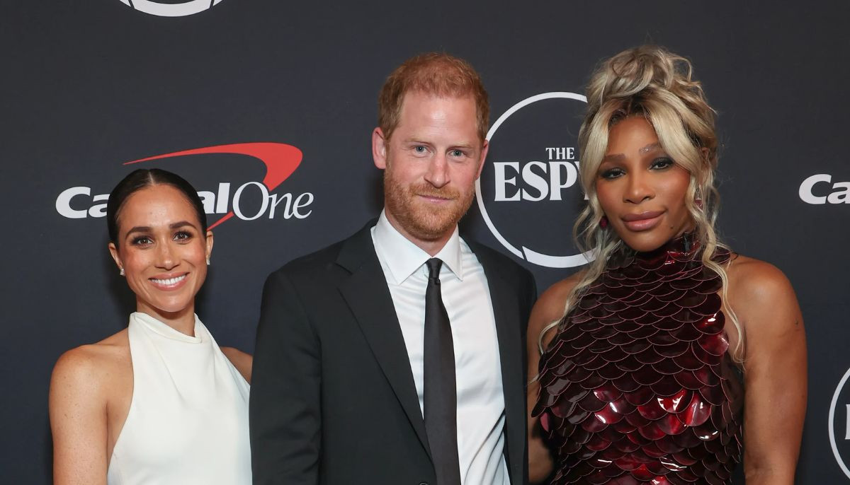 Prince Harry, Meghan Markle Serena Williams for lunch outing