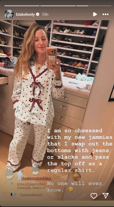 Blake Lively seems unbothered by Justin Baldoni’s latest move