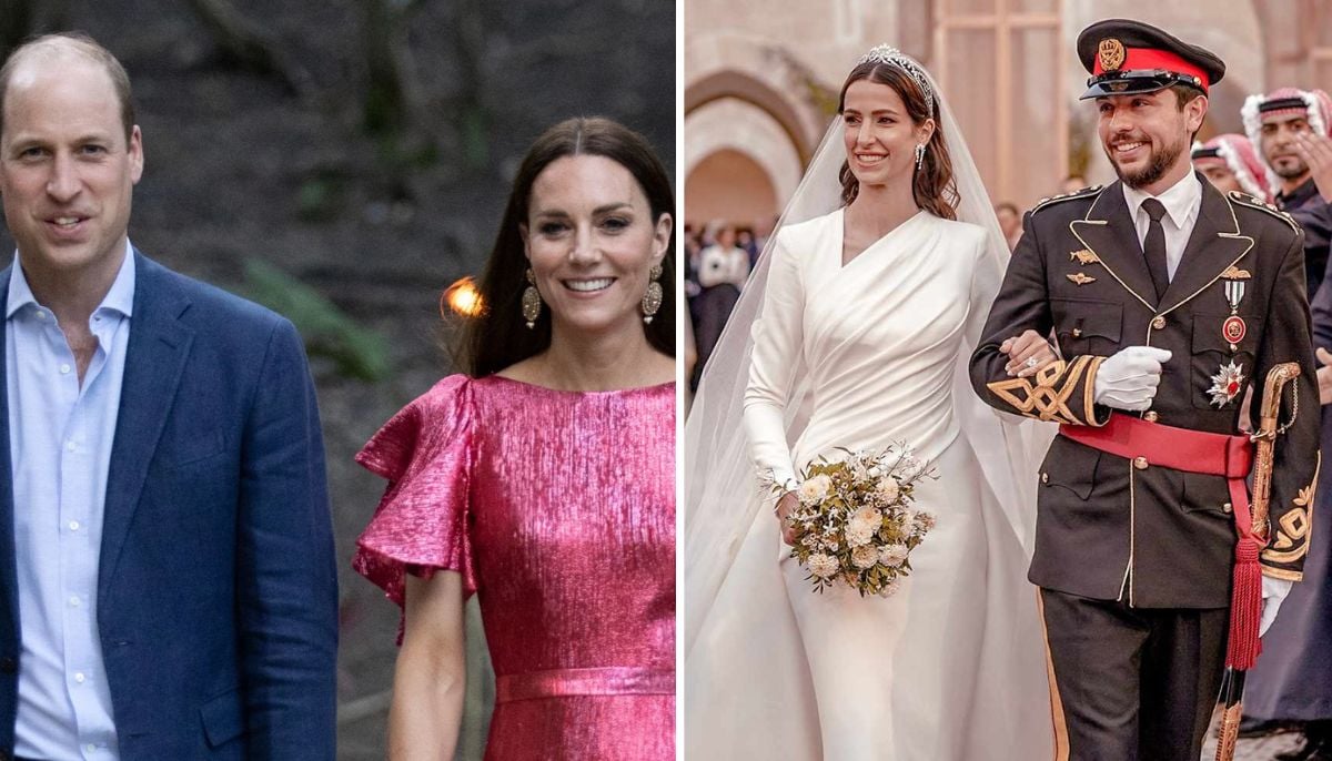 Prince William and Kate Middleton share heartfelt moment with Jordanian royals at Windsor castle