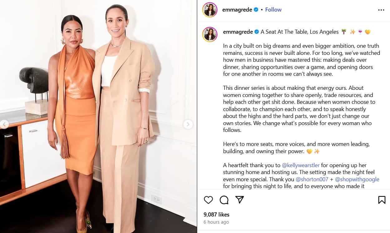 Meghan Markle steps out in style for star-studded L.A. dinner amid Paris controversy
