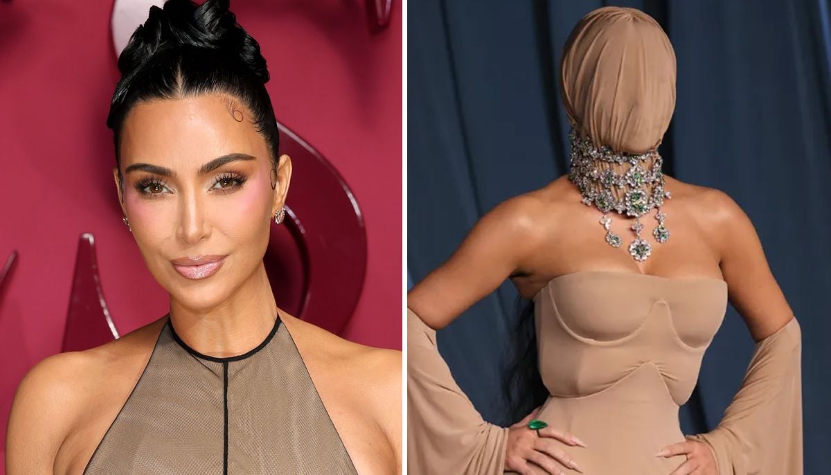 Kim Kardashian explains her outrageous masked look at Academy Museum Gala