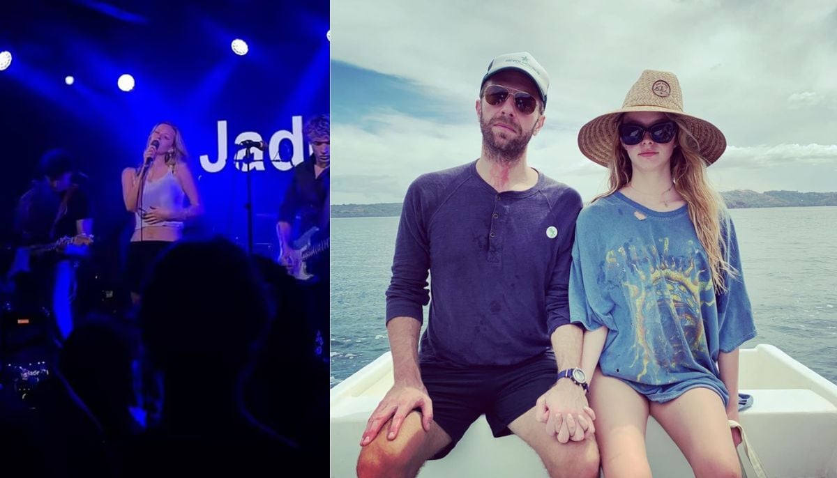 Fans roast Chris Martin’s daughter musical debut as ‘drunken karaoke performance’