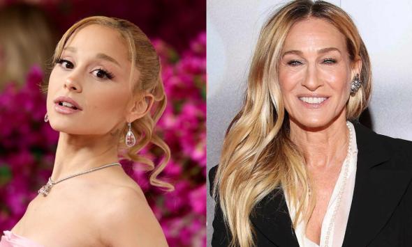 Ariana Grande in tears after Sarah Jessica Parker’s surprise shout-out