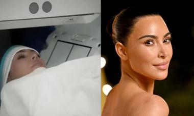 Kim Kardashian shares emotional update after brain aneurysm scare