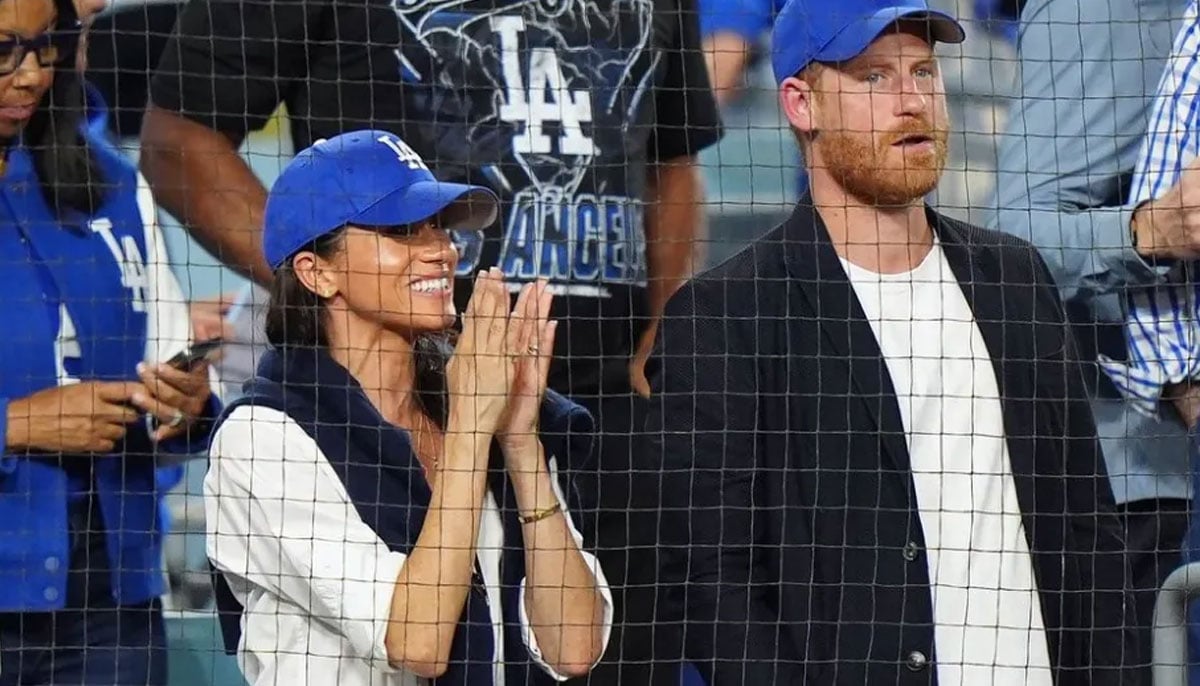 Meghan Markle, Prince Harry steal the spotlight at the 2025 world series