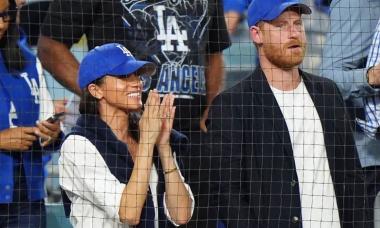 Meghan Markle, Prince Harry steal the spotlight at the 2025 world series