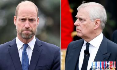 Prince William stands firm behind King Charles as Prince Andrew loses royal titles