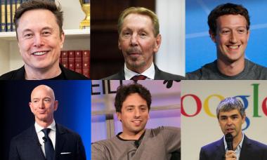 Tech billionaires whose net worth exceeds $200 billion