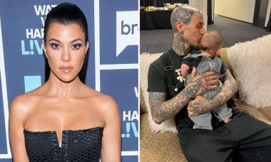 Kourtney Kardashian, Travis Barker share adorable family moments for Rocky’s 2nd birthday