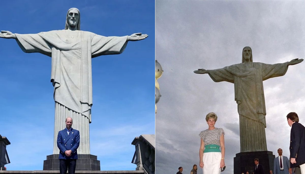 Prince William recreates Princess Diana’s portrait, and goals, in Brazil