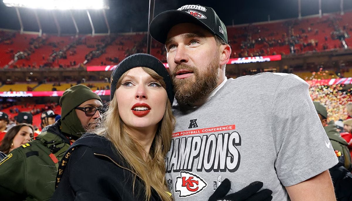 Taylor Swift, Travis Kelce step out for rare mid-season date night