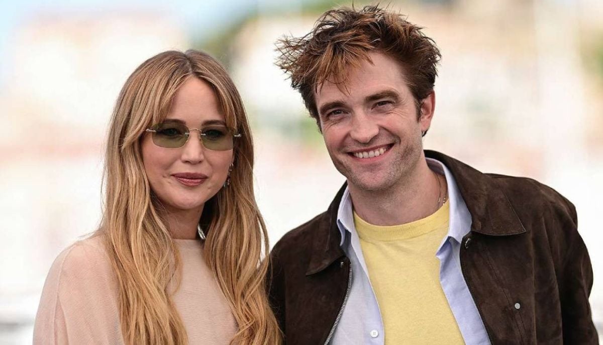 Jennifer Lawrence discusses her experience filming steamy scenes with Robert Pattinson