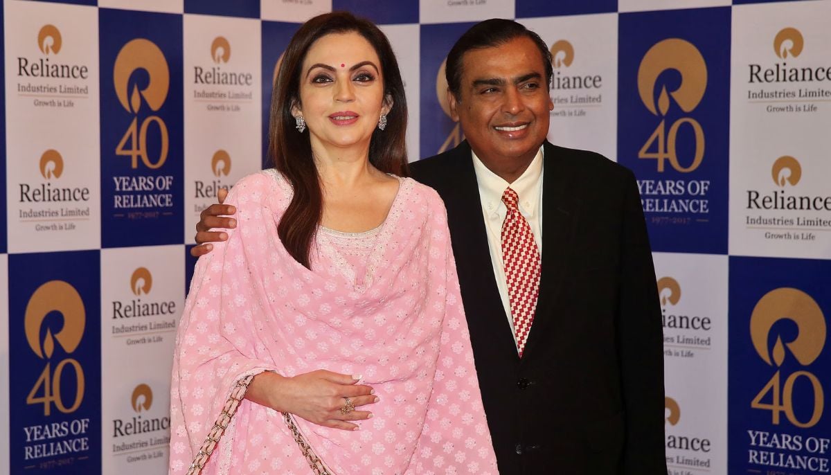 How much is the Ambani family worth?
