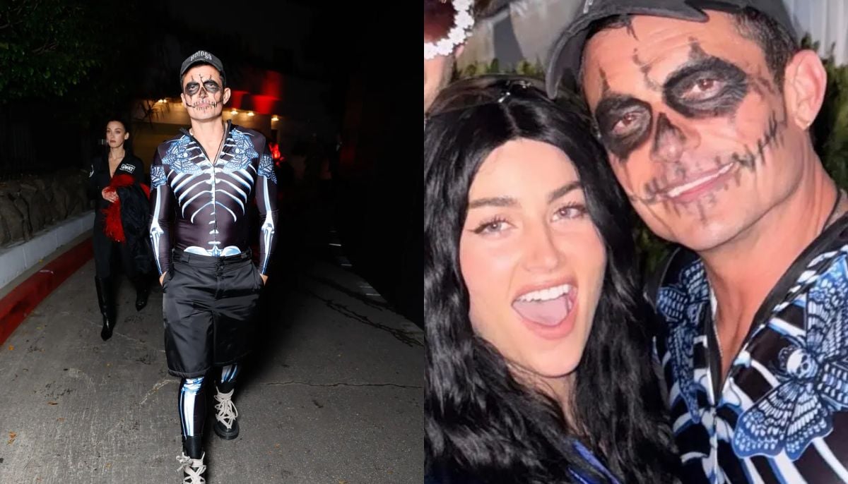 Rachel Lynn Matthews becomes Katy Perry for Halloween with Orlando Bloom