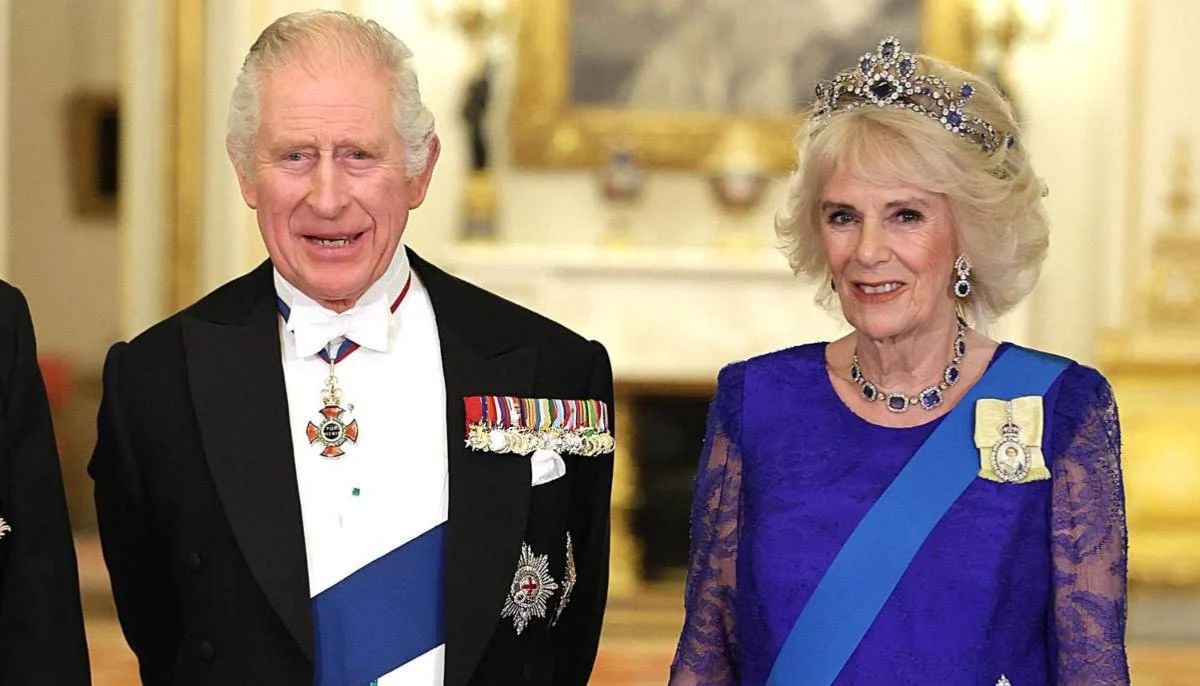 King Charles, Queen Camilla get emotional during Windsor remembrance reception