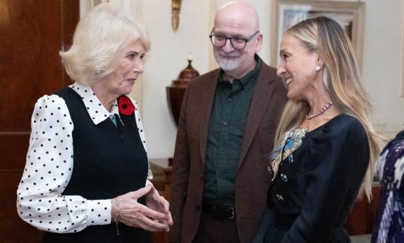 Queen Camilla cozies up to Sarah Jessica Parker at 2025 Booker Prize ceremony