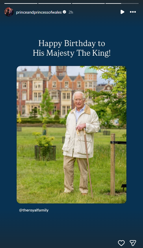 Credit: The Prince and Princess of Wales account