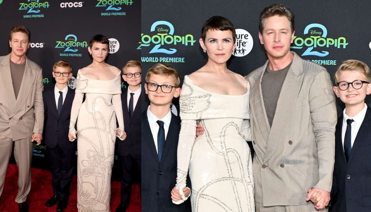 Ginnifer Goodwin and Josh Dallas’ sons make their red carpet debut.