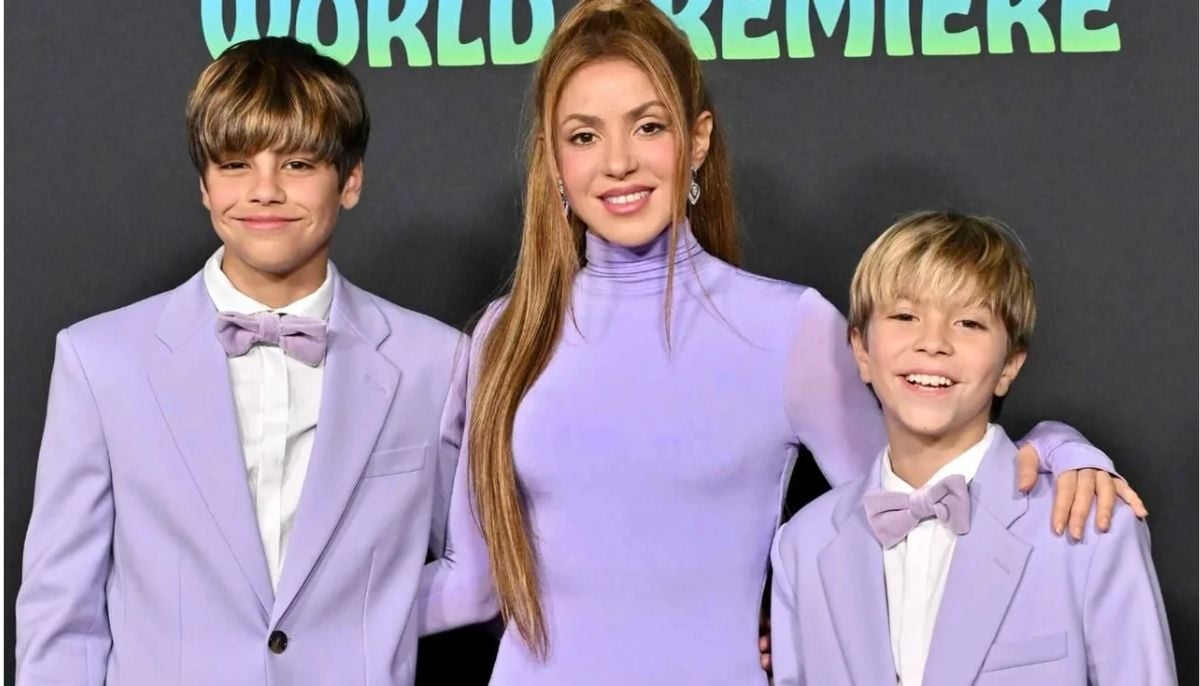 Shakira and her sons make a stylish statement at Zootopia 2 premiere