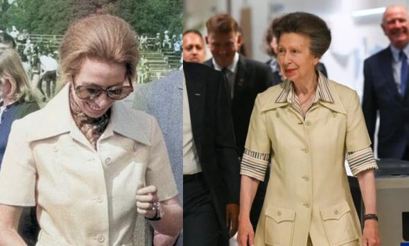 Princess Anne surprises Royal fans with her throwback look 