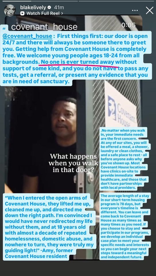 Blake Lively gets real about free support amid Justin Baldoni bombshell video strike