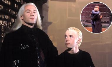 ‘Harry Potter’ reunion: Jason Isaacs, Tom Felton reconnect at Broadway’s ‘Cursed Child’ performance