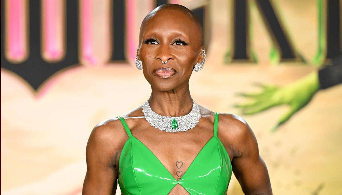 Cynthia Erivo ditches green colour for now on Wicked: For Good press tour