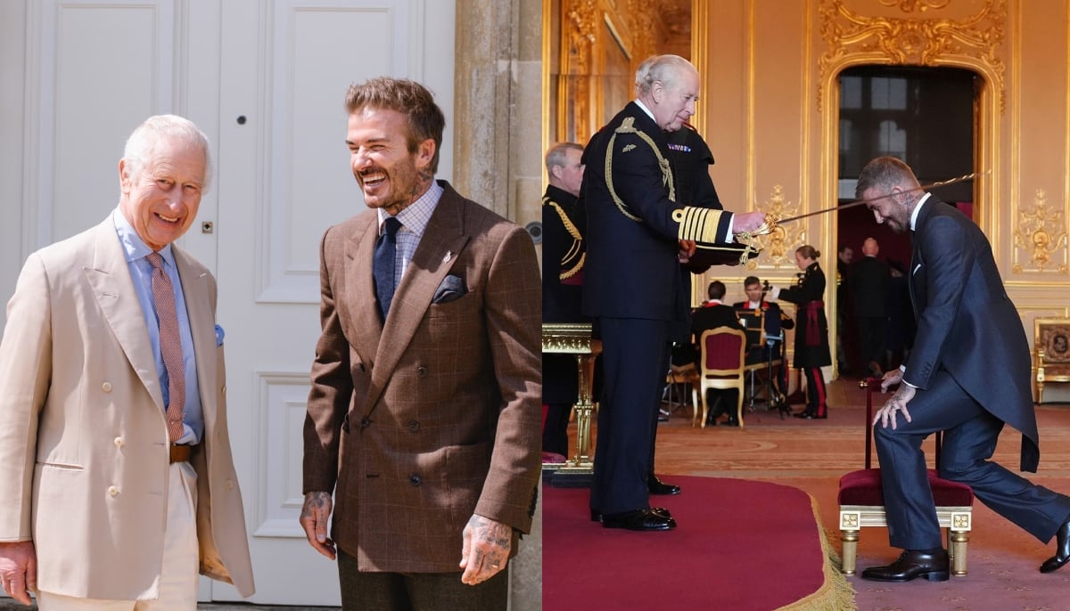 Sir David Beckham joins King Charles for his first and most ambitious project