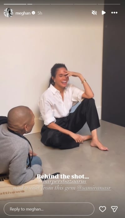 Meghan Markle shares unique look into her latest cover shoot’s behind-the-scenes process