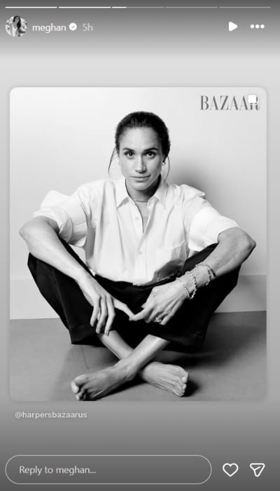 Meghan Markle shares unique look into her latest cover shoot’s behind-the-scenes process