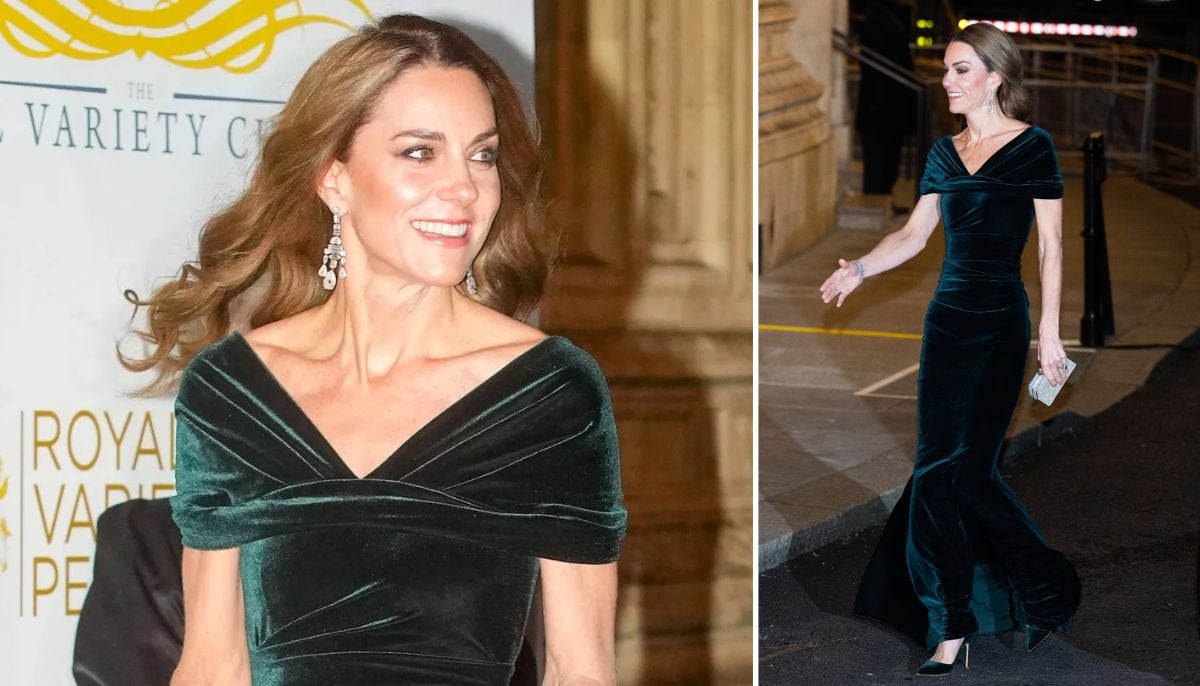 Kate Middleton’s Royal Variety Performance look: Designer behind velvet gown comes out
