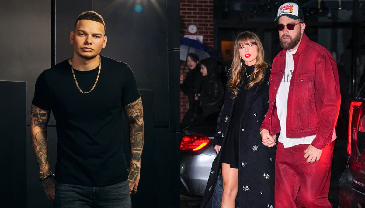 Kane Brown opens up about viral photo with Taylor Swift and Travis Kelce