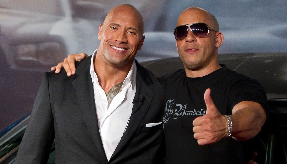 Vin Diesel honours his friendship with Dwayne Johnson after their feud