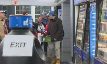 Arenas turn to AI-powered checkout systems to cut wait times for fans