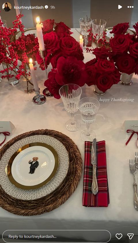 Kardashian-Jenner family share peek into glamorous Thanksgiving holiday traditions