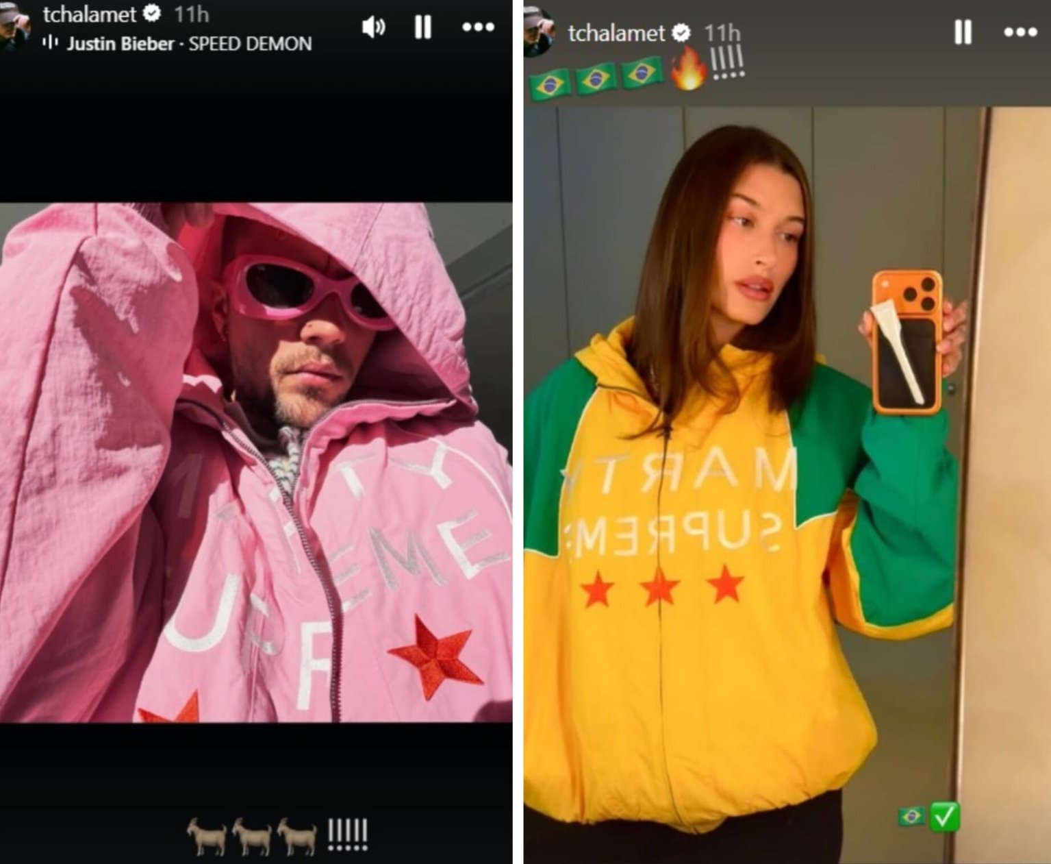 Hailey, Justin Bieber cheer on Timothée Chalamet amid Kylie Jenner split rumours