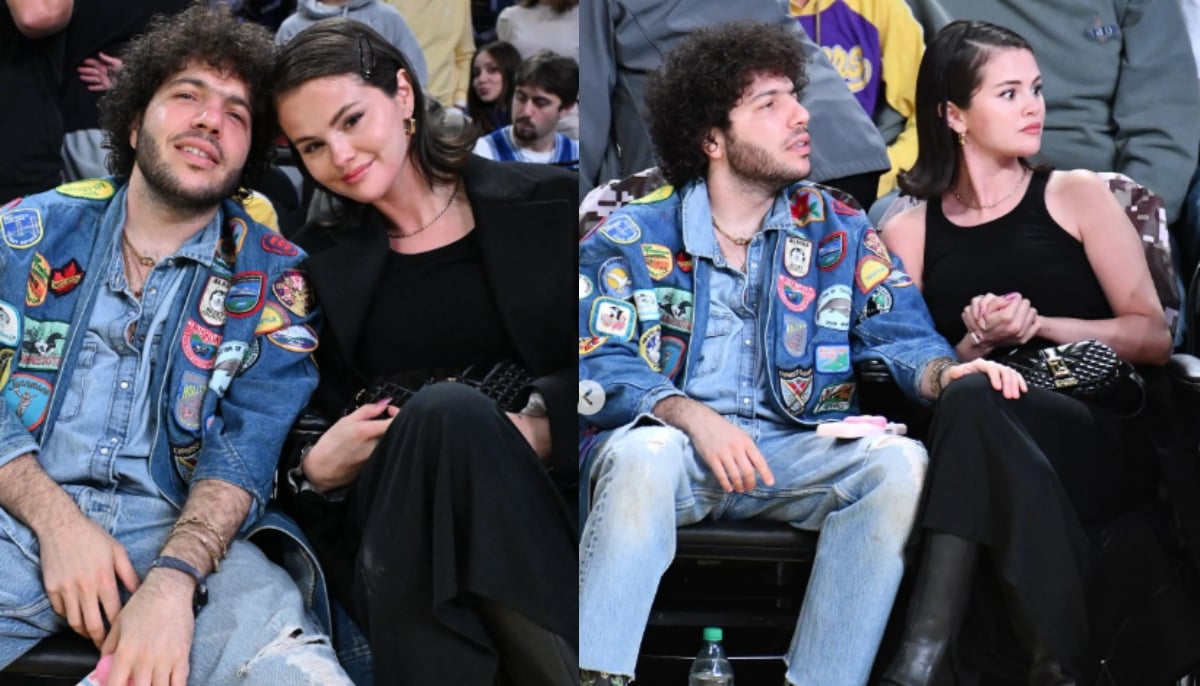 Selena Gomez and Benny Blanco turns Lakers game into a cozy date night