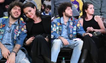 Selena Gomez and Benny Blanco turn Lakers game into a cozy date night moment