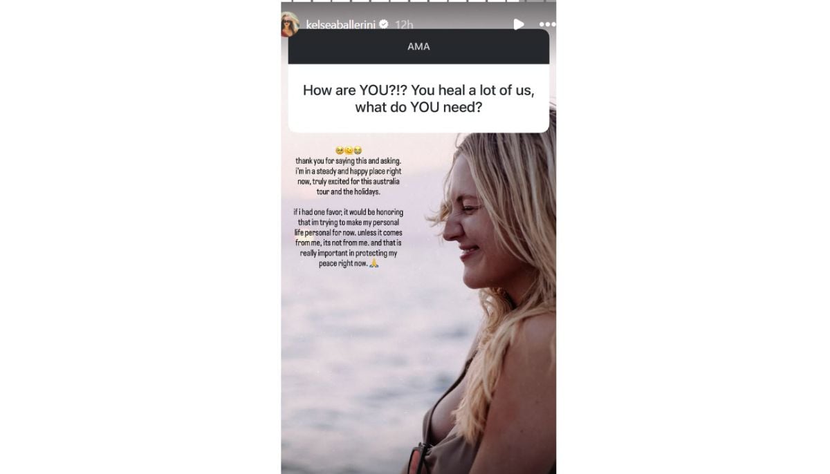 Kelsea Ballerini finally breaks silence after Chase Stokes cryptic messages: Protecting my peace