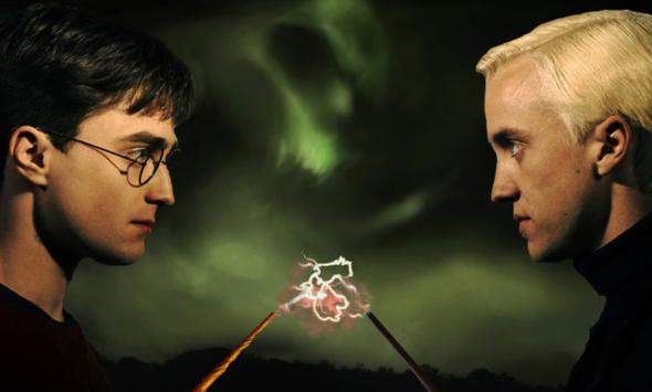 Harry Potter and Draco Malfoy reunite at ‘Merrily We Roll Along’ screening