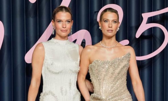 Princess Diana’s twin nieces shine in matching gowns at the Fashion Awards